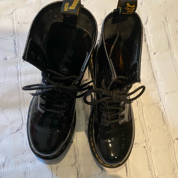 Dr. Martens patent leather combat boots - Picture 6 of 8